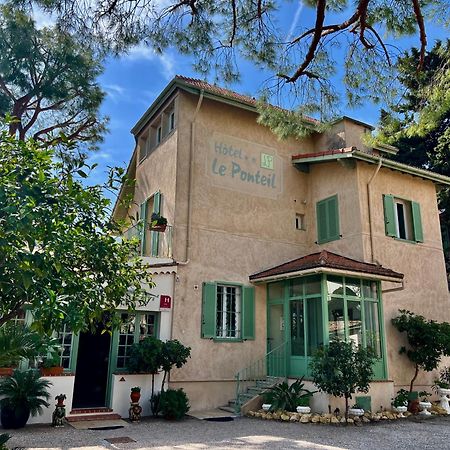 Hotel Le Ponteil Антиб Екстериор снимка