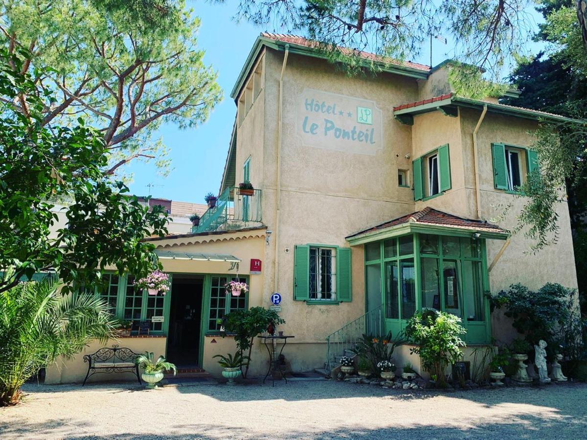 Hotel Le Ponteil Антиб Екстериор снимка